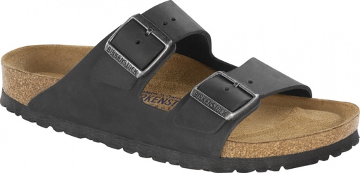 Arizona Oiled Leather - Soft Footbed Smal Black