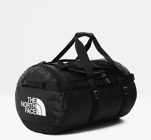 [NF0A52SA KY4 OS] Base Camp Duffel - Medium - 71L Tnf Black/Tnf White