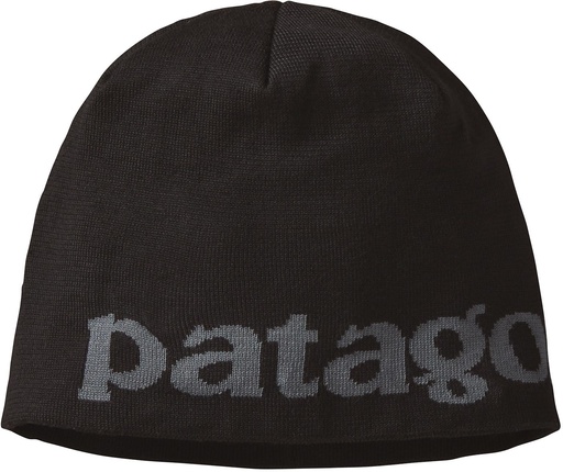 [28860-LGBK-ALL] Beanie Hat Logo Belwe: Black