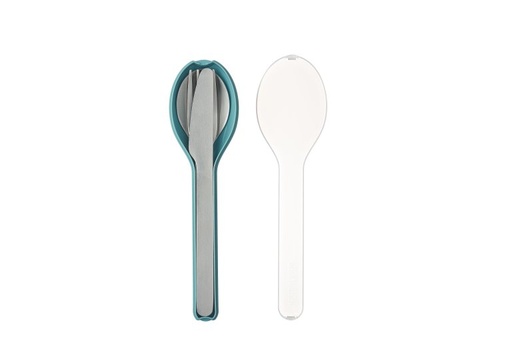 [105760092400] Bestekset Ellipse 3-delig Nordic Green