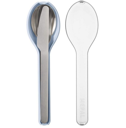 [105760015700] Bestekset Ellipse 3-delig Nordic Blue