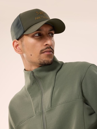 [X000007763006] Bird Word Trucker Curved Tatsu/Forage/Yukon