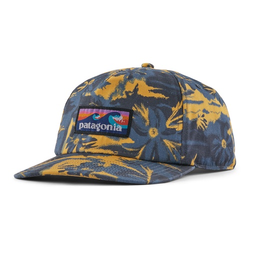[38278-CWUE-ALL] Boardshort Label Funfarer Cap Cliffs And Waves/Utility Blue