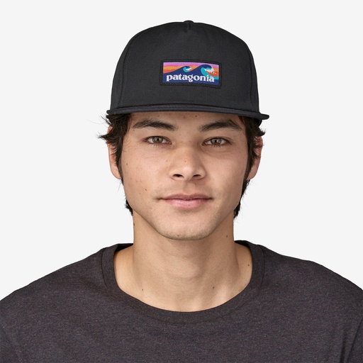 [38278-INBK-ALL] Boardshort Label Funfarer Cap Ink Black