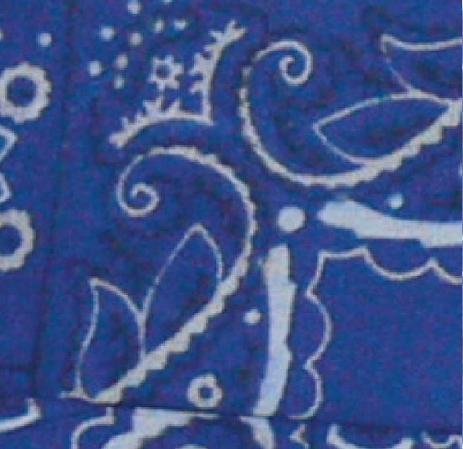 [Body Cooler 312] Body Cooling Neck Wrap Blue Paisley
