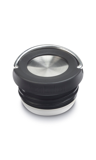 [1009510] Brede Ringdop (voor TKWide Bottles) 
 Black/Brushed Stainless