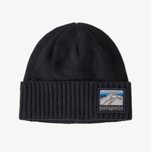 [29206-LRCN-ALL] Brodeo Beanie Line Logo Ridge: Classic Navy