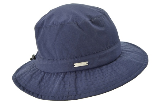 [017099 0060 one size] Bucket Hat in Rain Fabric Marine Blue