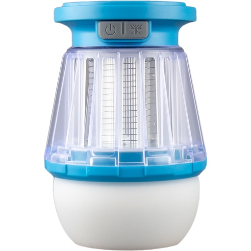 [RU42465] Buzz USB Solar Lantern & Mosquito Catcher Blue