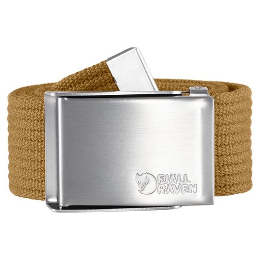 [F77029 232 1 Size] Canvas Belt Buckwheat Brown