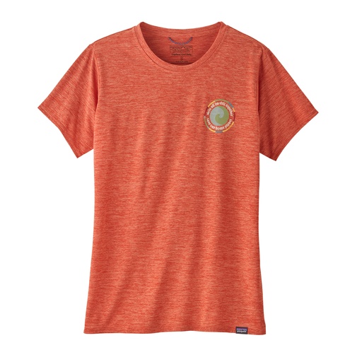 Cap Cool Daily Graphic Shirt Dames Unity Fitz/Pimento Red X-Dye
