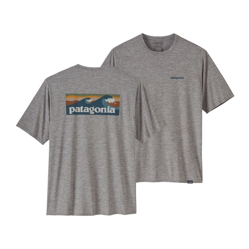 Cap Cool Daily Graph Shirt Heren Boardshort Logo Abalone Blue/Feather Grey