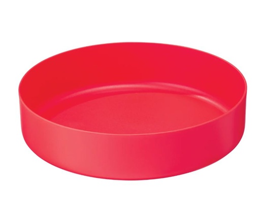 DeepDish Plate Red