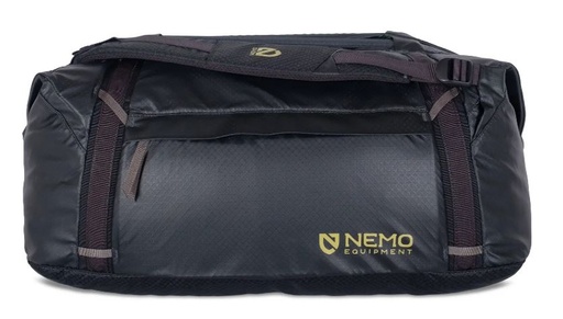 [811666035004] Double Haul Convertible Duffel 55L Black