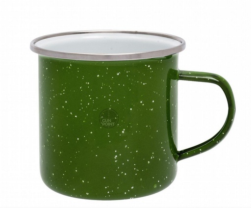 [630221] Enamel Cup 360ml Green