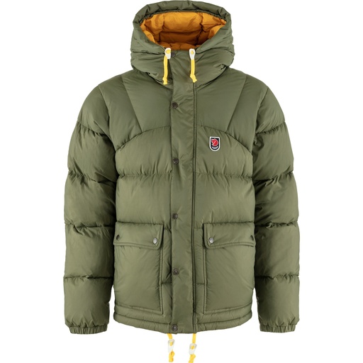 Expedition Down Lite Jacket Heren Green/Mustard Yellow