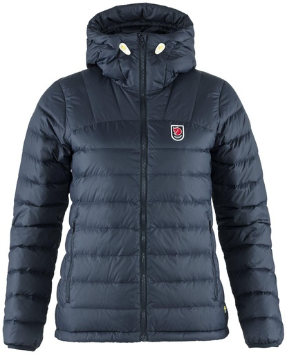 Expedition Pack Down Hoodie Dames Navy