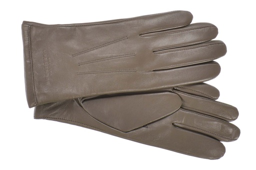 Finger Glove in Soft Sheep Leather - Medium Nutria