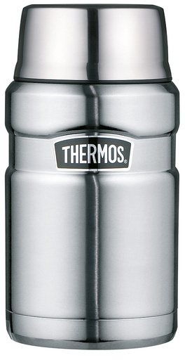 [912800] Foodcontainer 'King' 0,71 L Stainless Steel