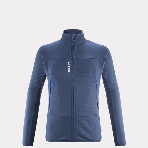 Fusion Grid Jacket Heren Dark Denim