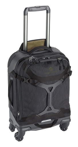 [EC0A3XV7281] Gear Warrior 4-wheel International Carry On Jet Black