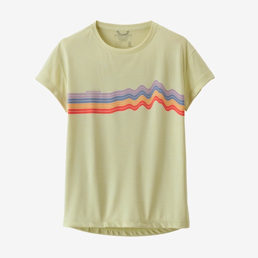 Girls' Cap Cool Daily T-Shirt, 7-8j Palm Protest Jr/Fin Blue