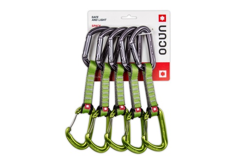 [04075] Hawk QD Combi PA 16mm 10cm - 5 Pack Green