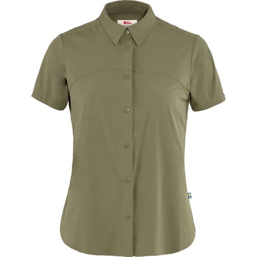 High Coast Lite Shirt SS Dames Green