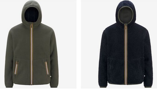 Jack Sherpa Polar Double Heren Green Blackish/Blue Depth