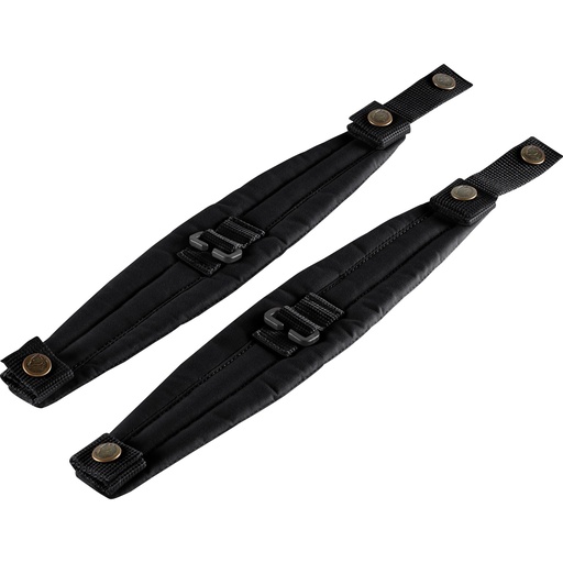 [F23505 550] Kanken Shoulder Pads Black
