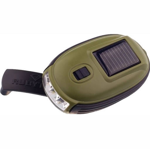 [RU42257] Kao XL Swing Solar Flashlight Olive