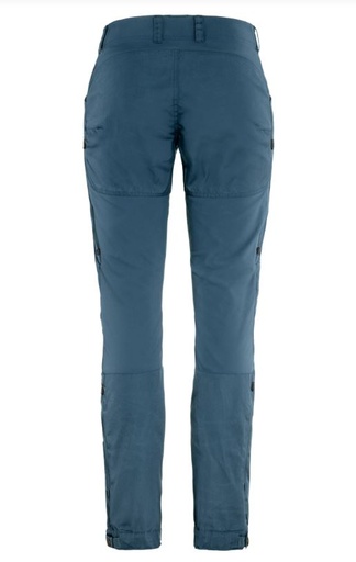 Keb Trousers Curved Dames. Indigo Blue