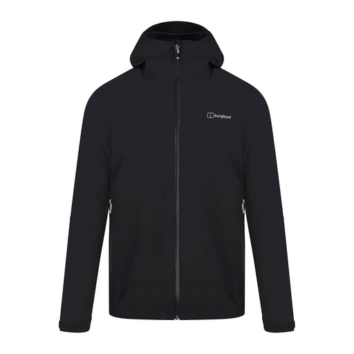 Kember Vented Shell Jacket Heren Black/Black