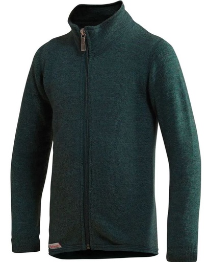 Kids Full Zip Jacket 400 Forest Green