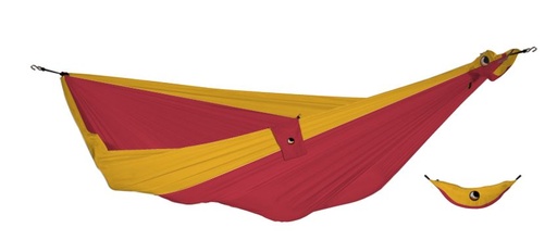 [TMK3437] KingSize Hammock Burgundy/Dark Yellow