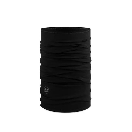 [100637] Lightweight Merino Wool Solid Black