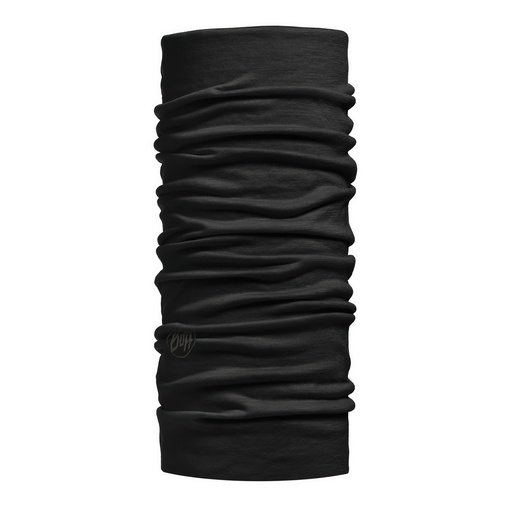 [100637] Lightweight Merino Wool Solid Black