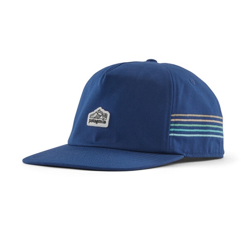 [38347-SPRB] Line Logo Ridge Stripe Funfarer Cap Superior Blue