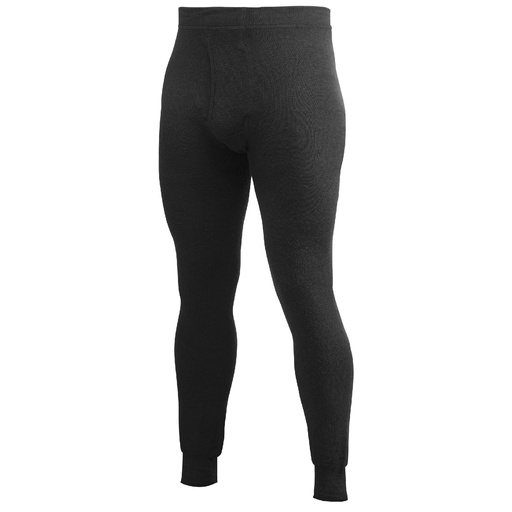 Long Johns with Fly 200 Men Black