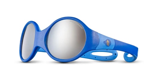 [J5111212] Loop L Spectron 4 Baby Zonnebril Donkerblauw/Blauw - Grijs Flash Zilver