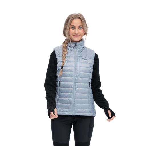 Magma Light Down Vest Dames Husky Blue
