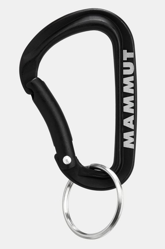 [2810-00300-0001] Mammut Mini Carabiner Classic Keylock S Black