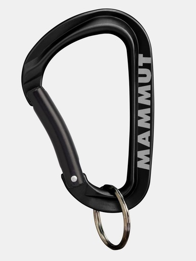 [2810-00320-0001] Mammut Mini Carabiner Workhorse Keylock L Black