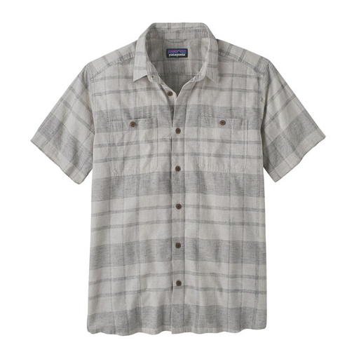 Men's Back Step Shirt Shore Plaid/Salt Grey