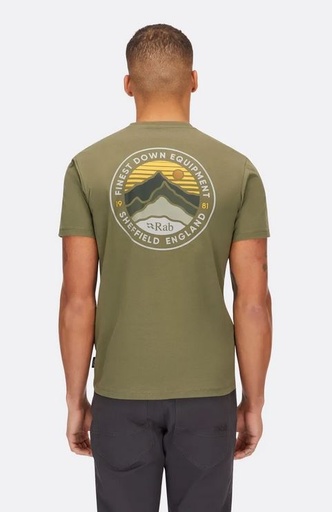 Men's Basecamp 3 Peak Tee Light Khaki