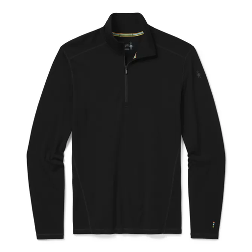 Men's Merino 250 Baselayer 1/4 Zip Black
