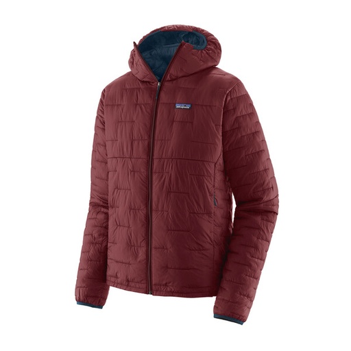 Men's Micro Puff Hoody Sequoia Red