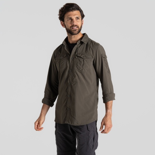 Men's NosiLife Adventure Long Sleeved Shirt III Woodland Green