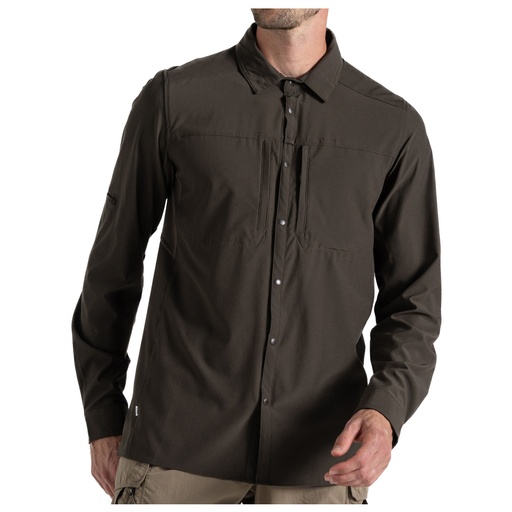Men's NosiLife Pro Long Sleeved Shirt V Woodland Green