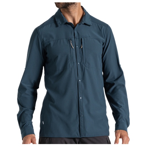 Men's NosiLife Pro Long Sleeved Shirt V Blue Stone